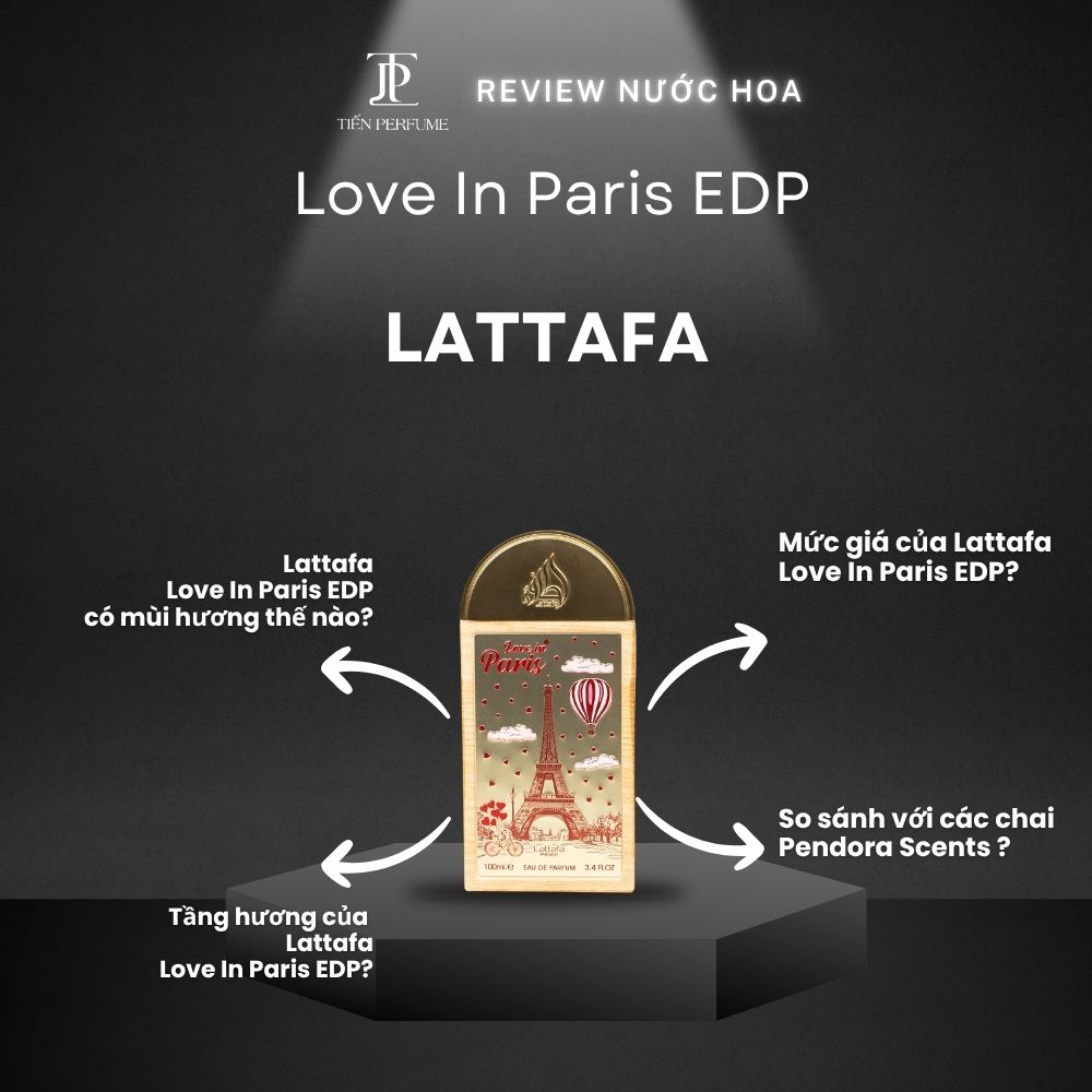 Review nước hoa Lattafa Love In Paris EDP 1 Review nước hoa Lattafa Love In Paris EDP _ Tiến Perfume