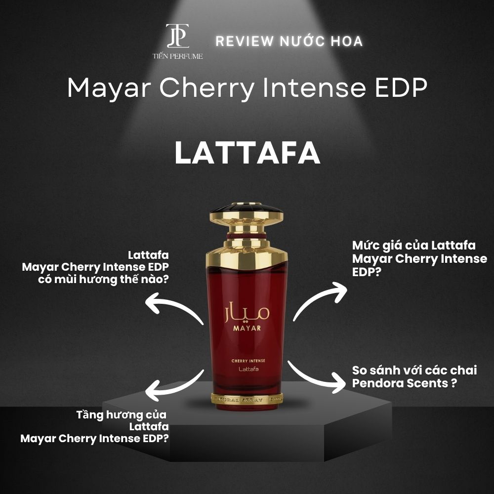 Review nước hoa Lattafa Mayar Cherry Intense EDP 1 Review nước hoa Lattafa Mayar Cherry Intense EDP _ Tiến Perfume