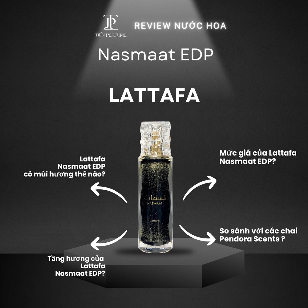 Review nước hoa Lattafa Nasmaat EDP _ Tiến Perfume