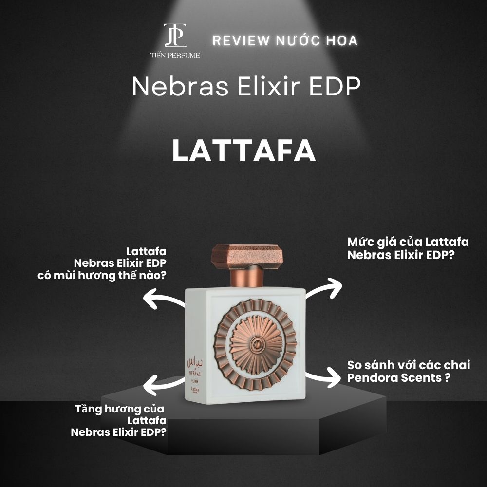 Review nước hoa Lattafa Nebras Elixir EDP _ Tiến Perfume