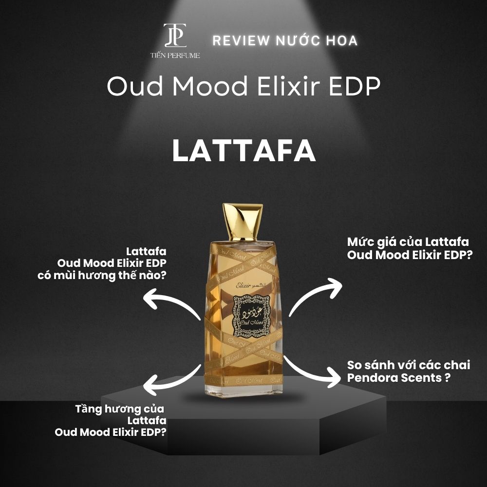 Review nước hoa Lattafa Oud Mood Elixir EDP _ Tiến Perfume