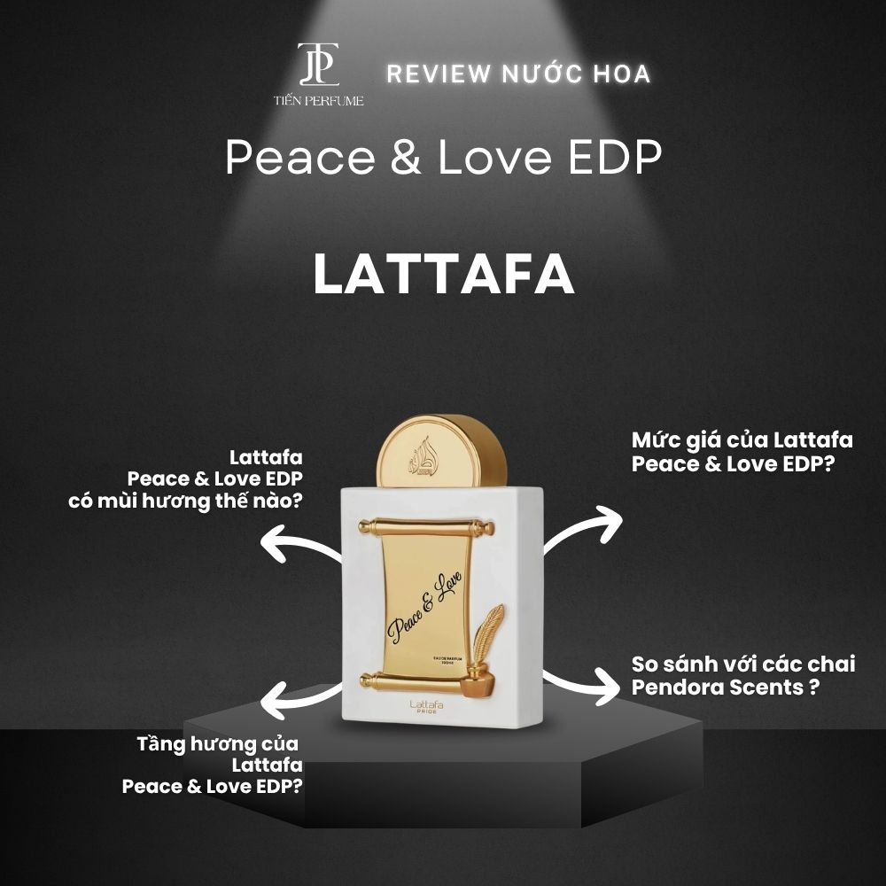 Review nước hoa Lattafa Peace & Love EDP 1 Review nước hoa Lattafa Peace & Love EDP _ Tiến Perfume
