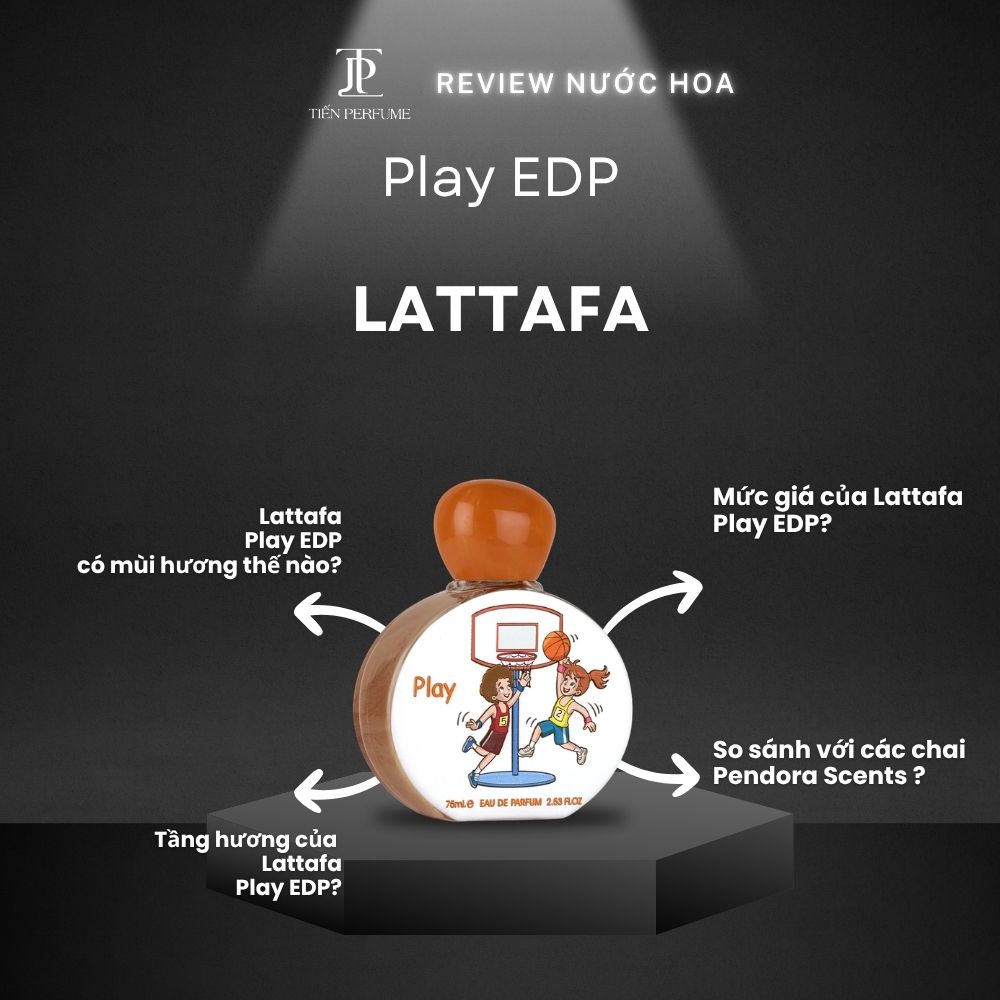 Review nước hoa Lattafa Play EDP 1 Review nước hoa Lattafa Play EDP _ Tiến Perfume