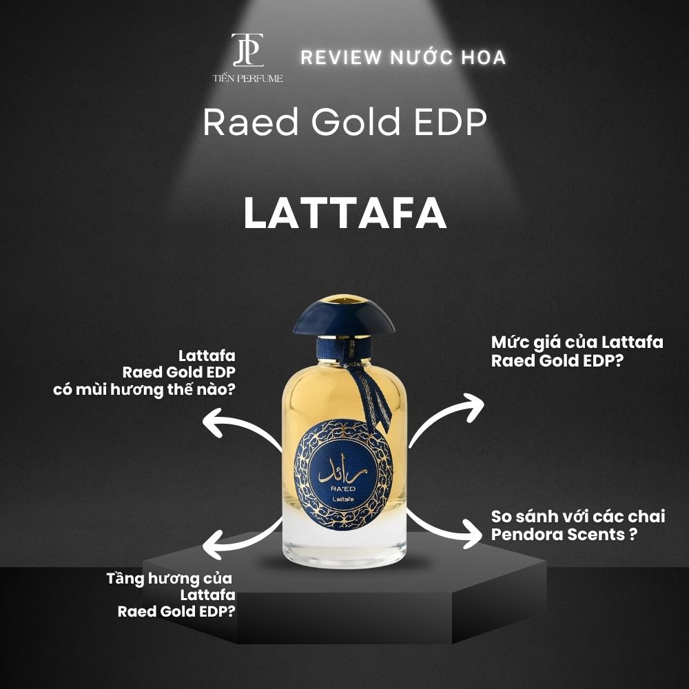 Review nước hoa Lattafa Raed Gold EDP 1 Review nước hoa Lattafa Raed Gold EDP _ Tiến Perfume