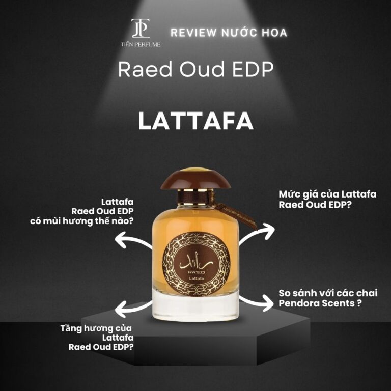 Review nước hoa Lattafa Raed Oud EDP_ Tiến Perfume