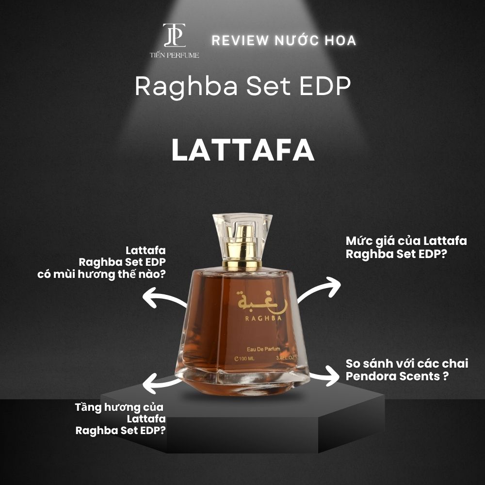 Review nước hoa Lattafa Raghba Set EDP _ Tiến Perfume