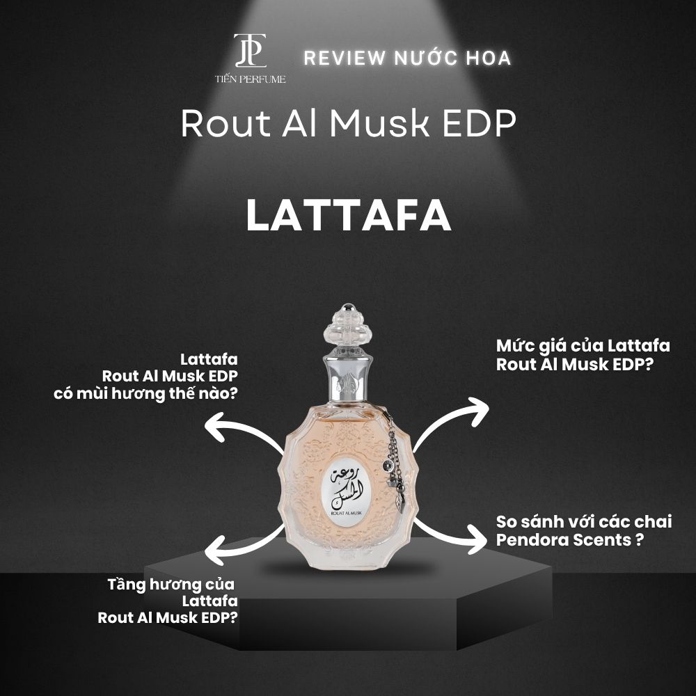 Review nước hoa Lattafa Rout Al Musk EDP _ Tiến Perfume