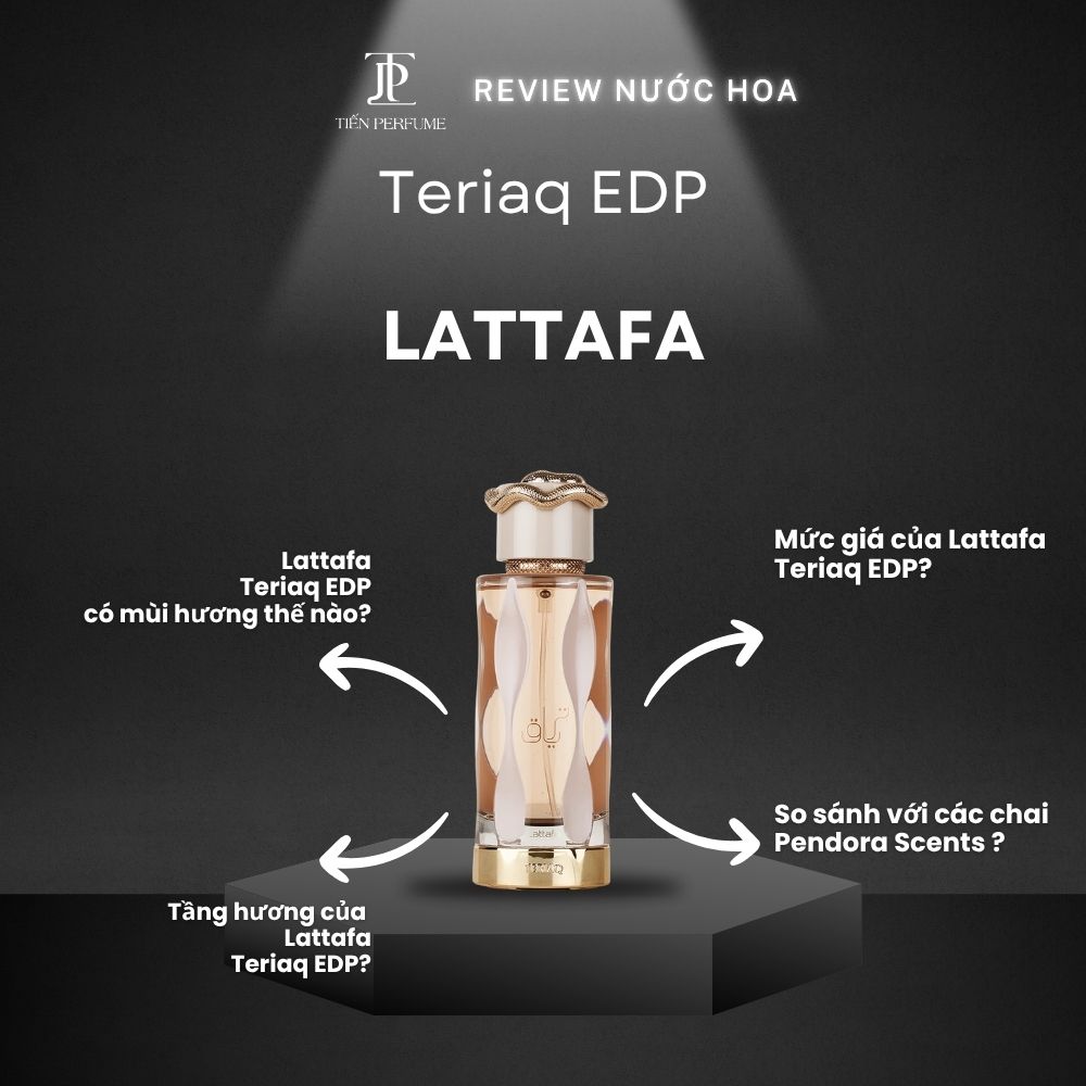 Review nước hoa Lattafa Teriaq EDP 1 Review nước hoa Lattafa Teriaq EDP _ Tiến Perfume