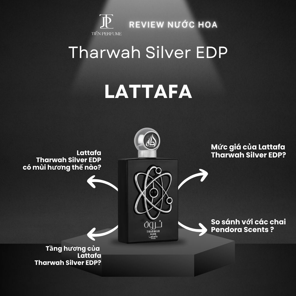 Review nước hoa Lattafa Tharwah Silver EDP 1 Review nước hoa Lattafa Tharwah Silver EDP _ Tiến Perfume