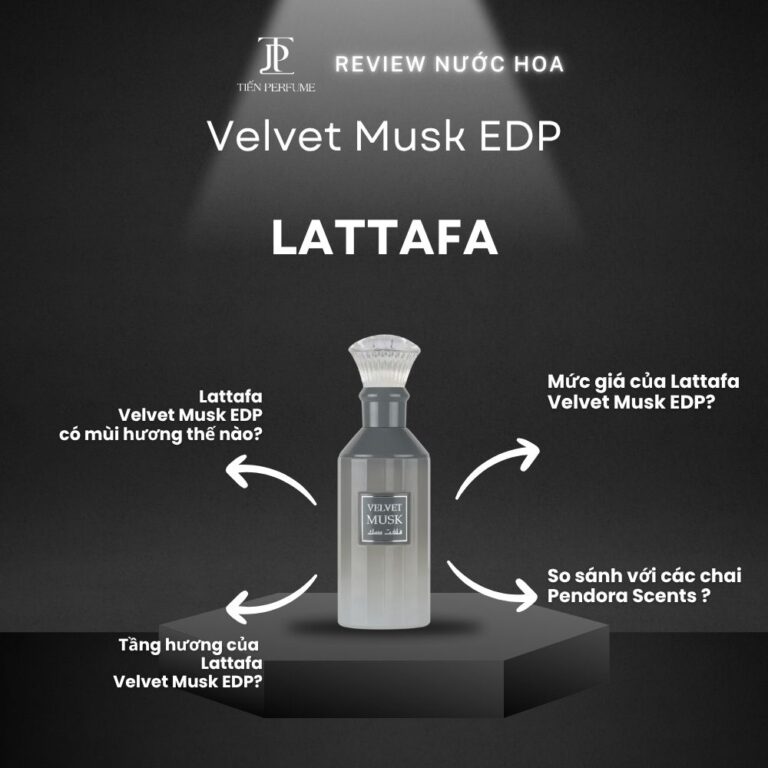 Review nước hoa Lattafa Velvet Musk EDP _ Tiến Perfume