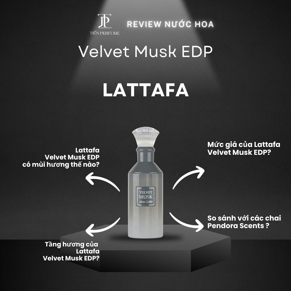 Review nước hoa Lattafa Velvet Musk EDP 1 Review nước hoa Lattafa Velvet Musk EDP _ Tiến Perfume