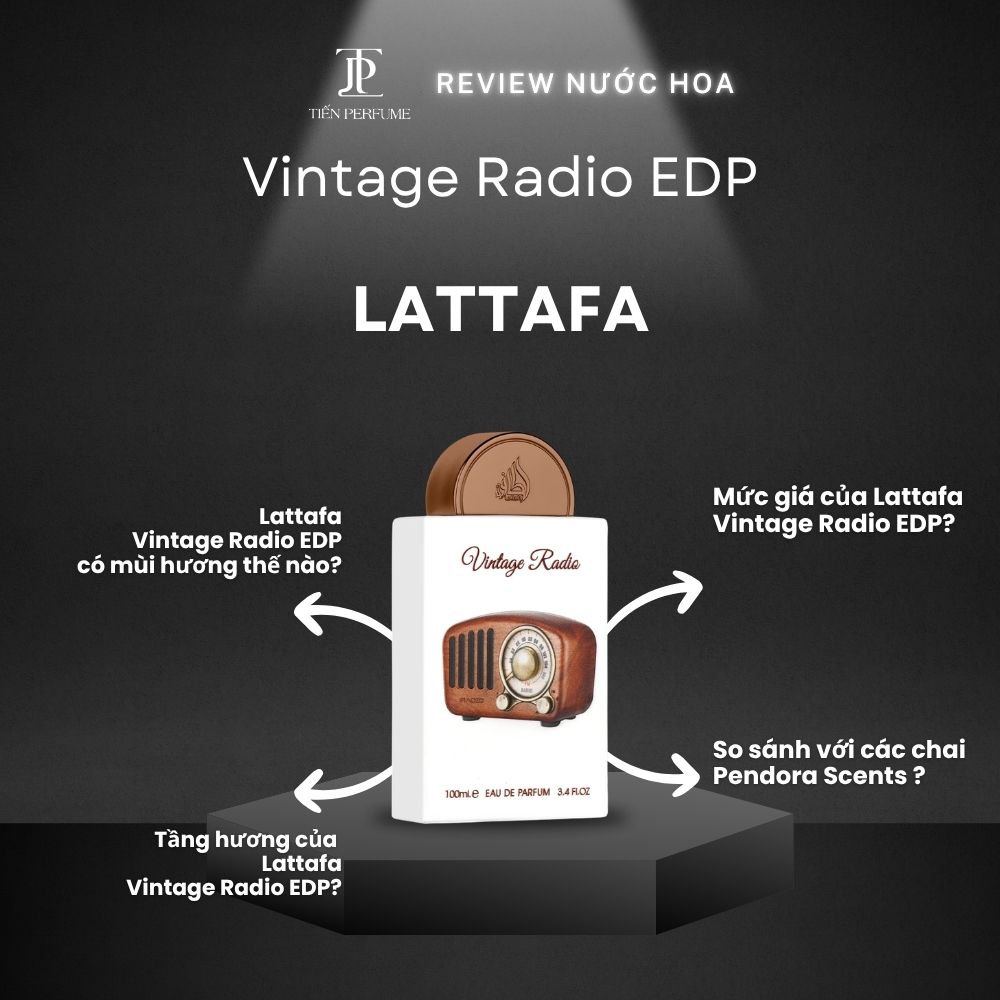 Review nước hoa Lattafa Vintage Radio EDP 1 Review nước hoa Lattafa Vintage Radio EDP _ Tiến Perfume