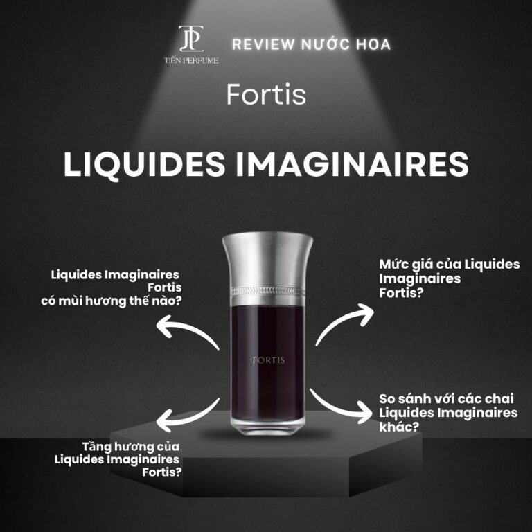 Review nước hoa Liquides Imaginaires Fortis _ Tiến Perfume