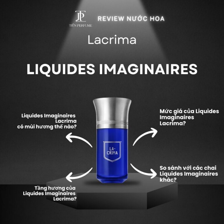 Review nước hoa Liquides Imaginaires Lacrima _ Tiến Perfume
