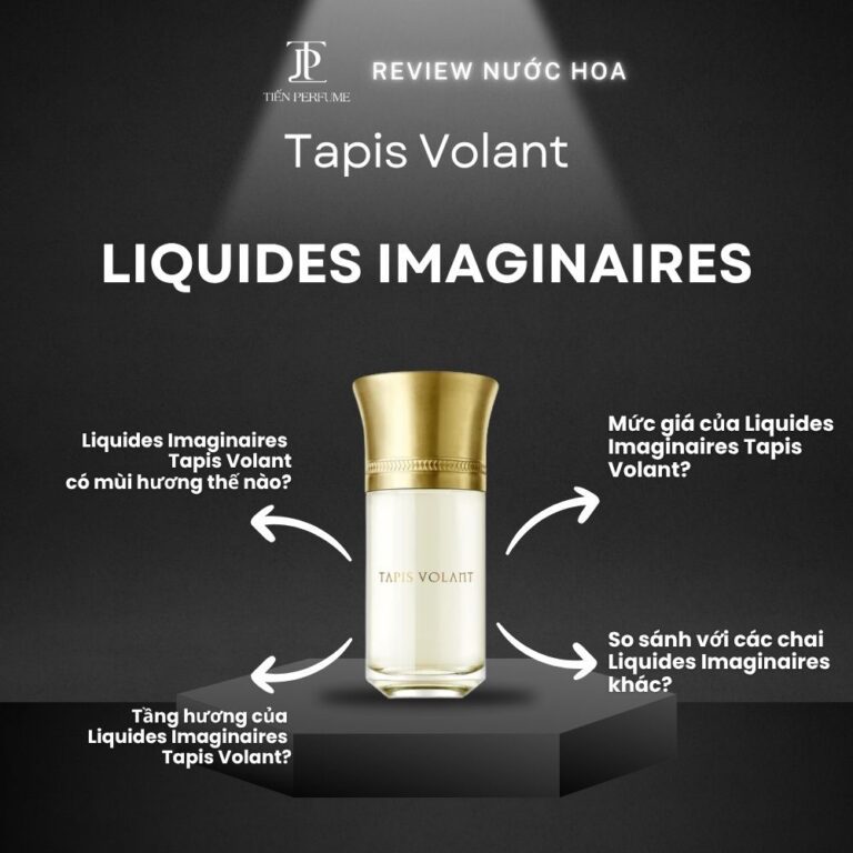 Review nước hoa Liquides Imaginaires Tapis Volant _ Tiến Perfume