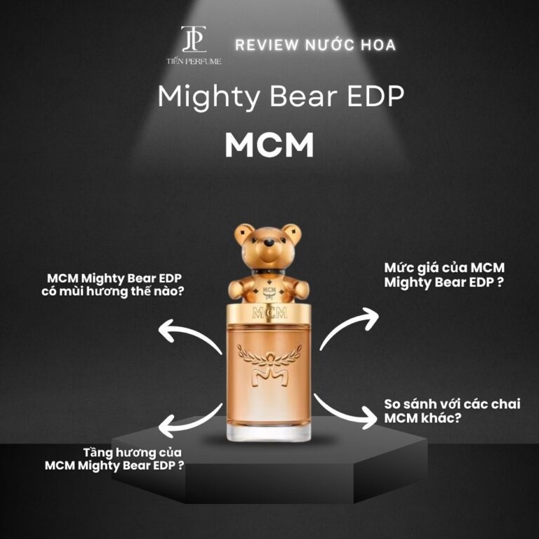 Review nước hoa MCM Mighty Bear EDP _ Tiến Perfume