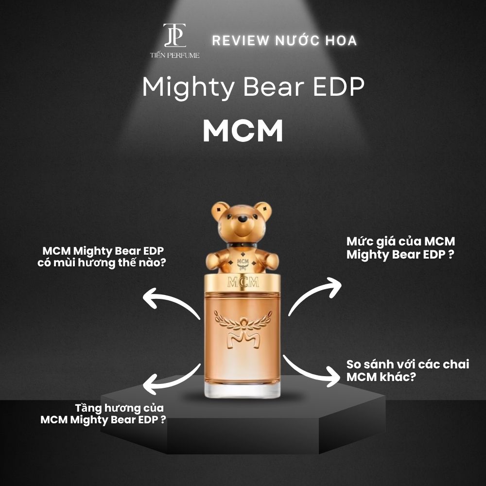 Review nước hoa MCM Mighty Bear EDP _ Tiến Perfume
