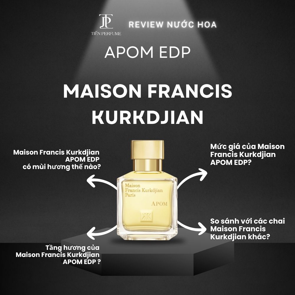 Review nước hoa Maison Francis Kurkdjian APOM EDP _ Tiến Perfume