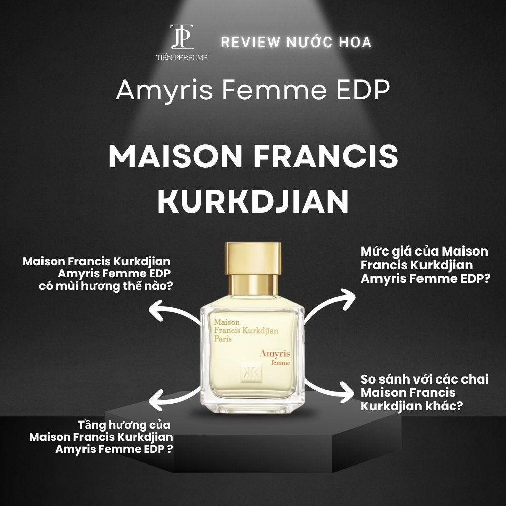 Review nước hoa Maison Francis Kurkdjian Amyris Femme EDP 1 Review nước hoa Maison Francis Kurkdjian Amyris Femme EDP _ Tiến Perfume