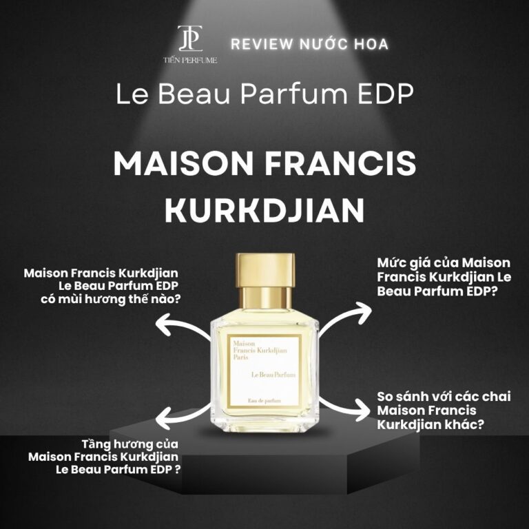 Review nước hoa Maison Francis Kurkdjian Le Beau Parfum EDP _ Tiến Perfume
