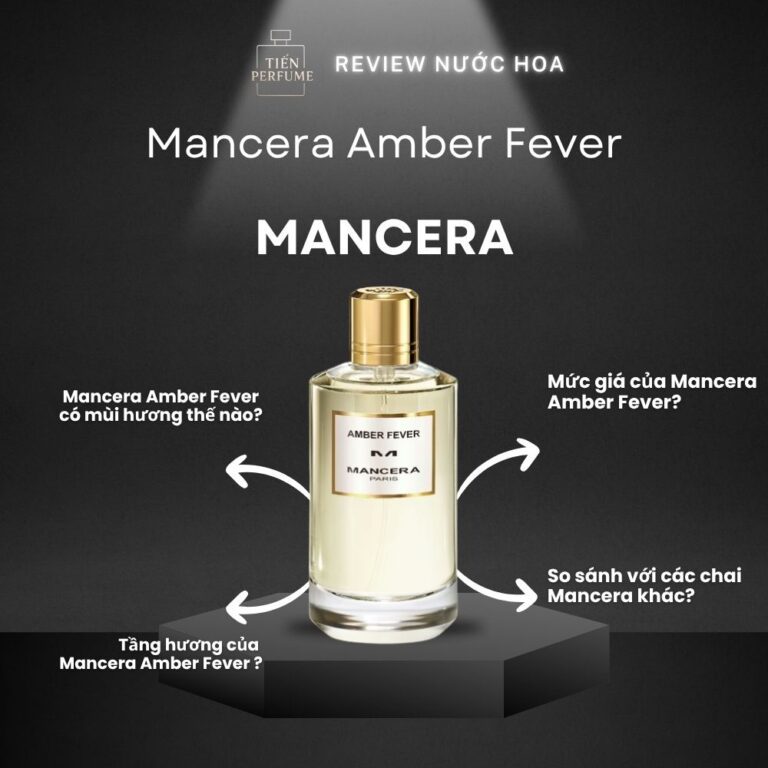 Review nước hoa Mancera Amber Fever _ Tiến Perfume