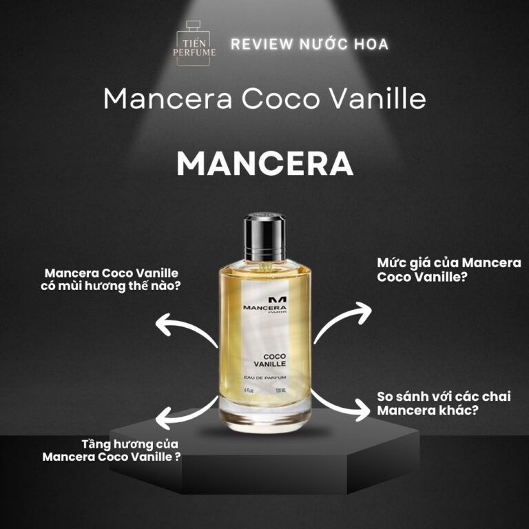 Review nước hoa Mancera Coco Vanille _ Tiến Perfume