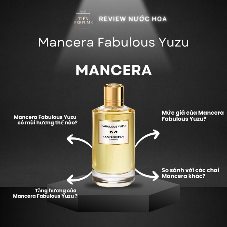 Review nước hoa Mancera Fabulous Yuzu _ Tiến Perfume