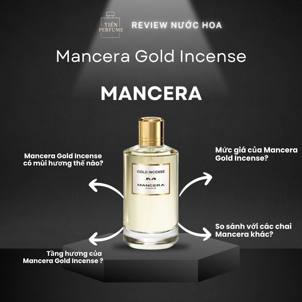 Review nước hoa Mancera Gold Incense 1 Review nước hoa Mancera Gold Incense _ Tiến Perfume