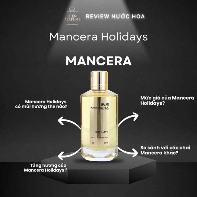 Review nước hoa Mancera Holidays _ Tiến Perfume