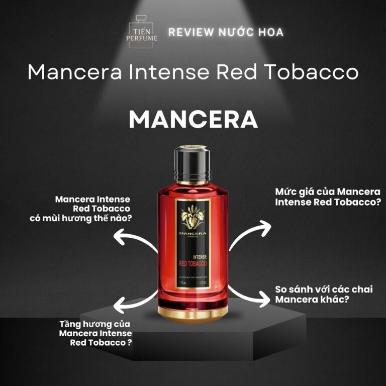 Review nước hoa Mancera Intense Red Tobacco _ Tiến Perfume