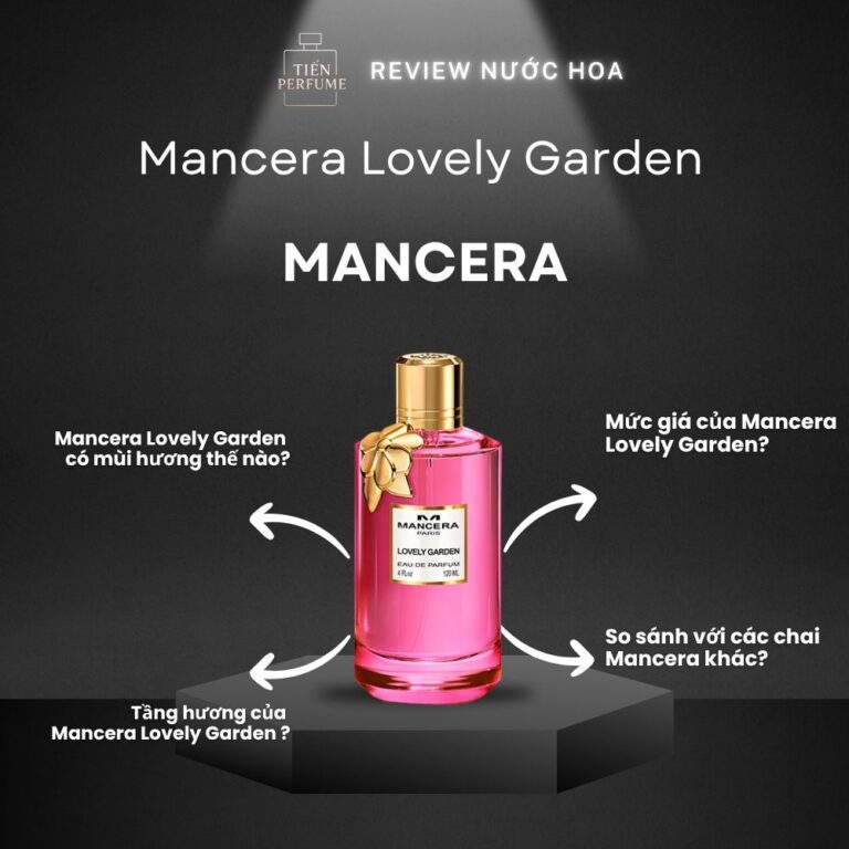 Review nước hoa Mancera Lovely Garden _ Tiến Perfume