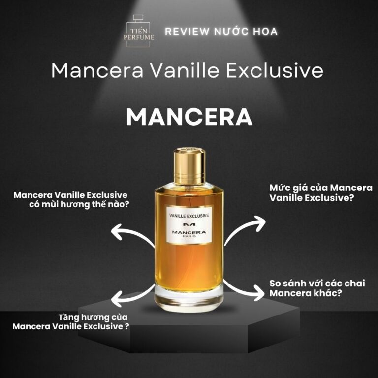 Review nước hoa Mancera Vanille Exclusive _ Tiến Perfume