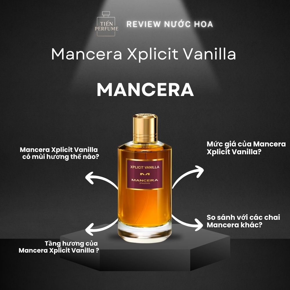 Review nước hoa Mancera Xplicit Vanilla 1 Review nước hoa Mancera Xplicit Vanilla _ Tiến Perfume