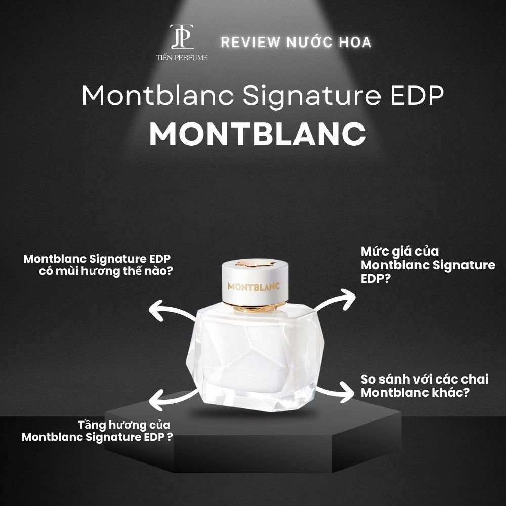 Review nước hoa Montblanc Signature EDP 1 Review nước hoa Montblanc Signature EDP _ Tiến Perfume