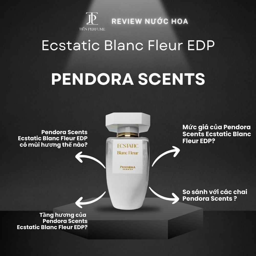Review nước hoa Pendora Scents Ecstatic Blanc Fleur EDP 1 Review nước hoa Pendora Scents Ecstatic Blanc Fleur EDP _ Tiến Perfume
