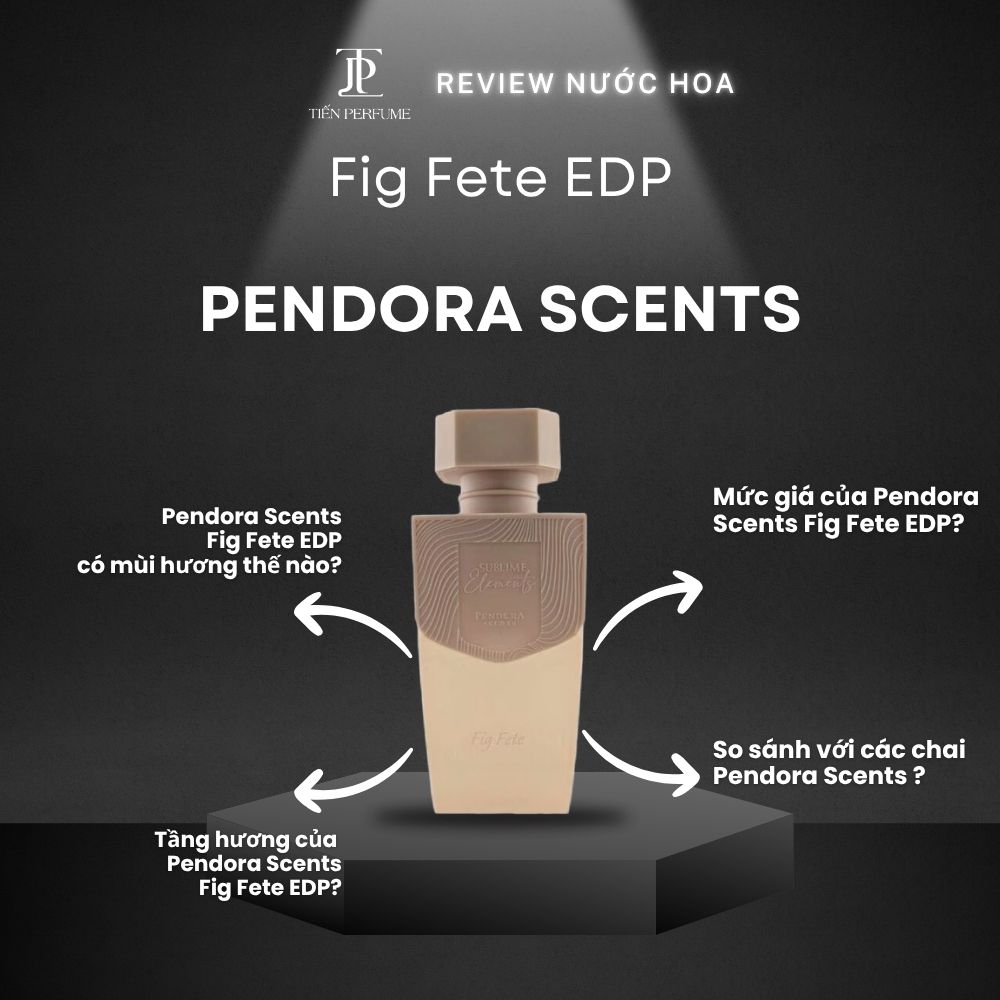 Review nước hoa Pendora Scents Fig Fete EDP _ Tiến Perfume
