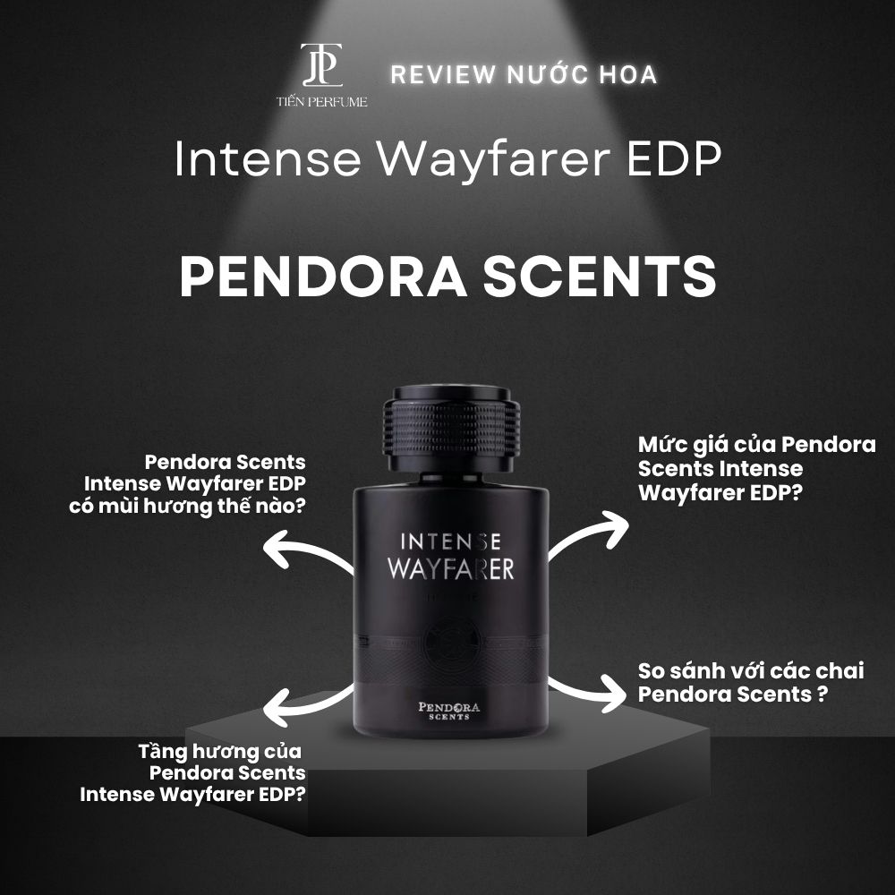 Review nước hoa Pendora Scents Intense Wayfarer EDP _ Tiến Perfume
