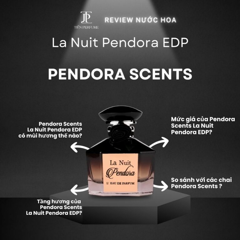 Review nước hoa Pendora Scents La Nuit Pendora EDP _ Tiến Perfume
