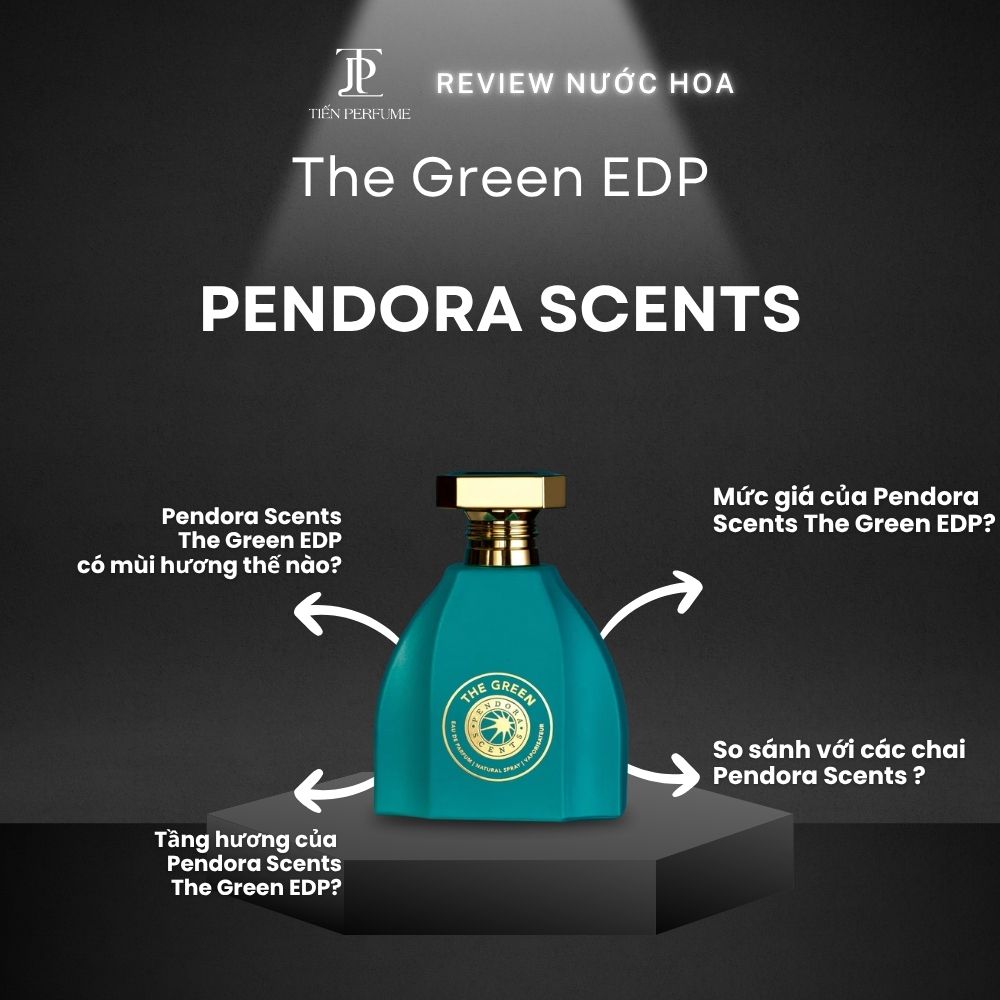 Review nước hoa Pendora Scents The Green EDP _ Tiến Perfume