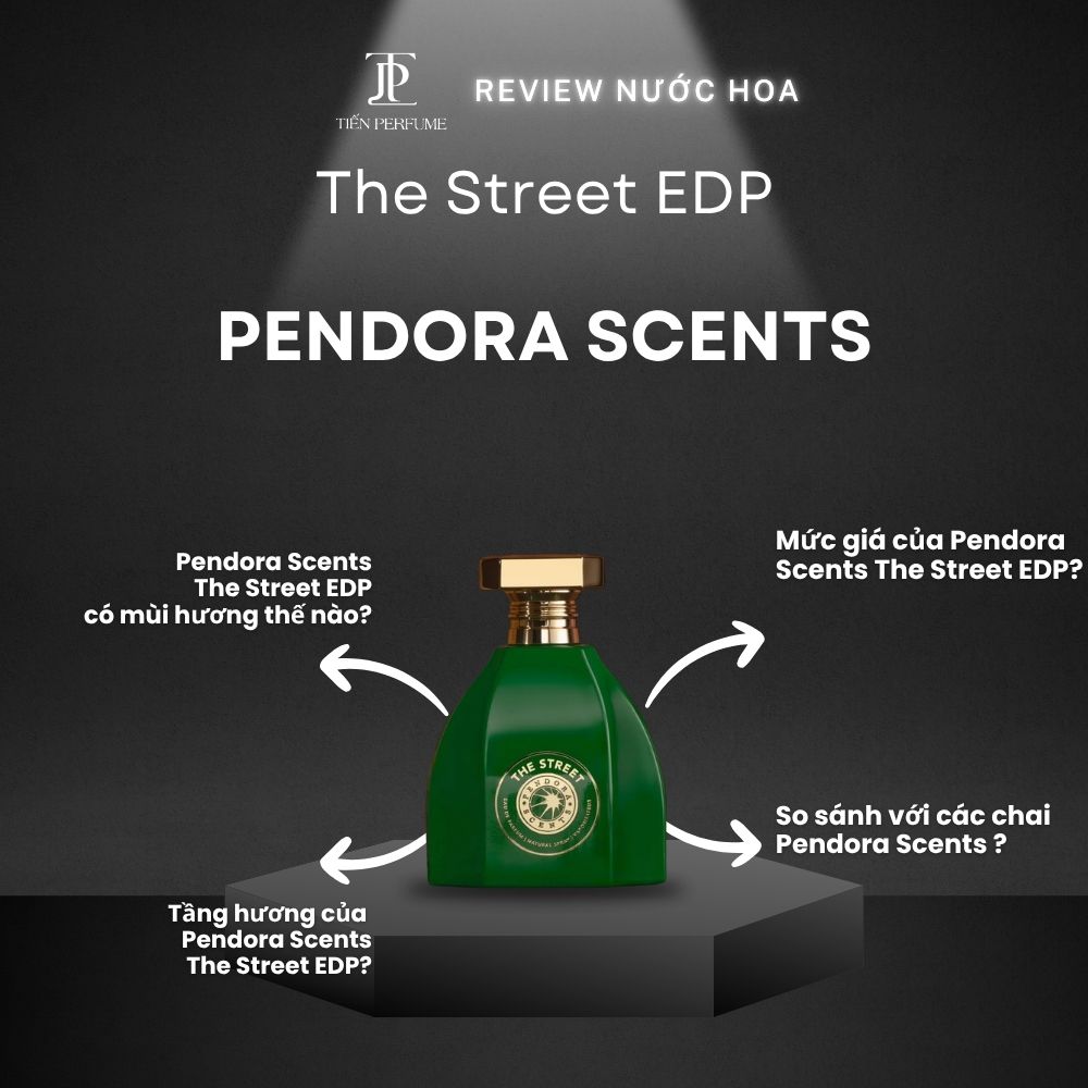 Review nước hoa Pendora Scents The Street EDP _ Tiến Perfume
