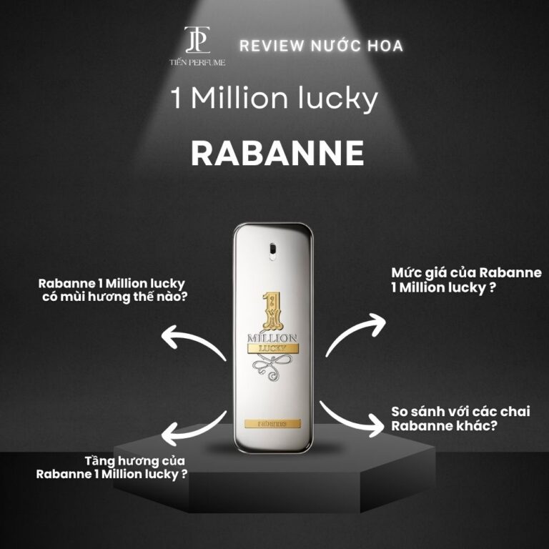 Review nước hoa Rabanne 1 Million lucky _ Tiến Perfume
