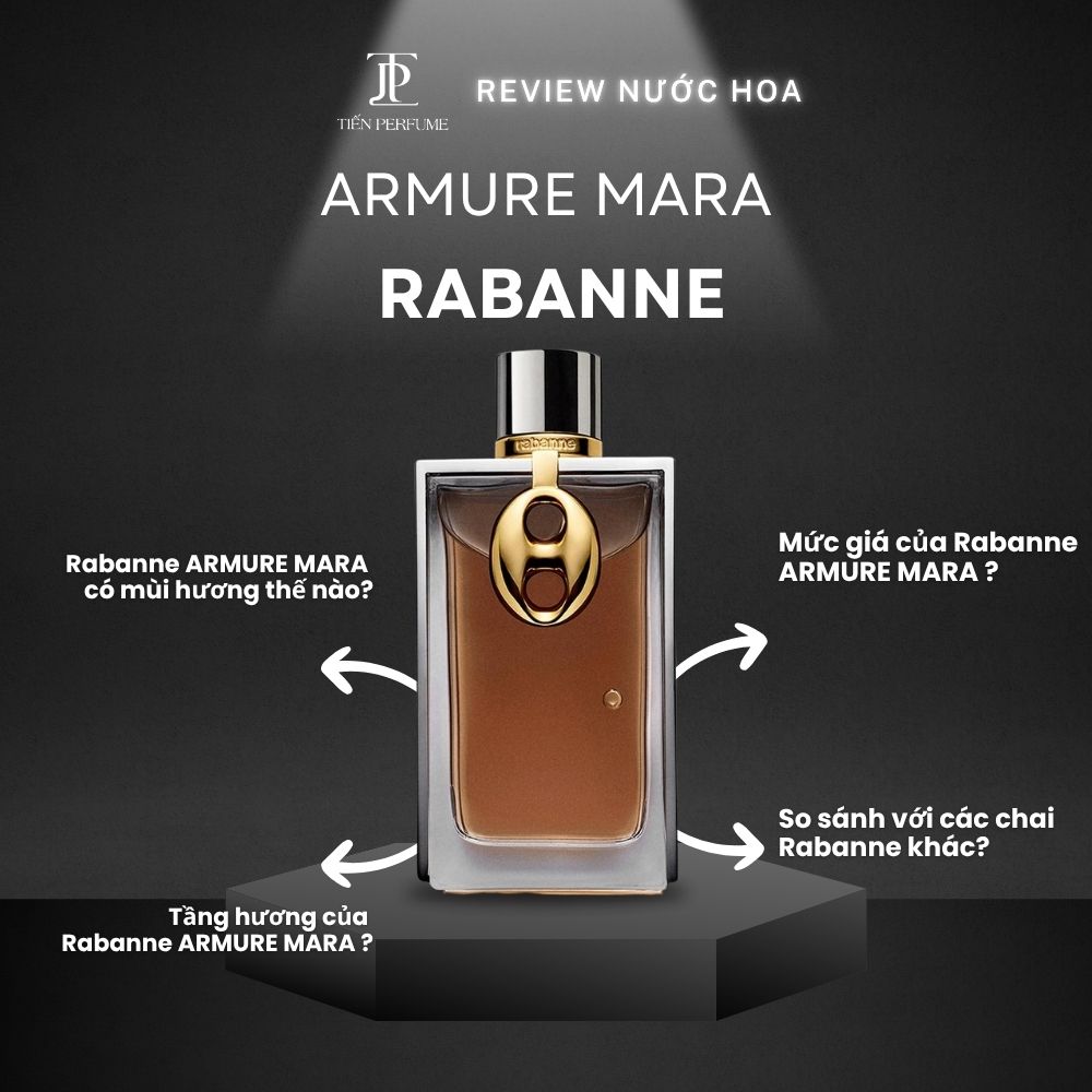 Review nước hoa Rabanne ARMURE MARA 1 Review nước hoa Rabanne ARMURE MARA _ Tiến Perfume