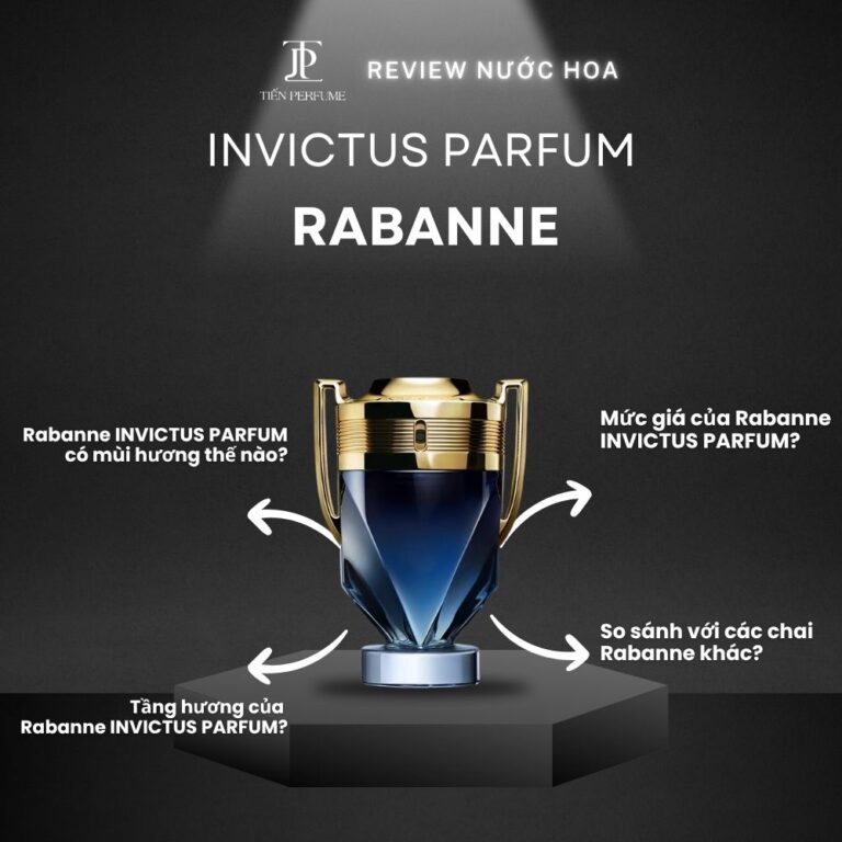 Review nước hoa Rabanne INVICTUS PARFUM _ Tiến Perfume