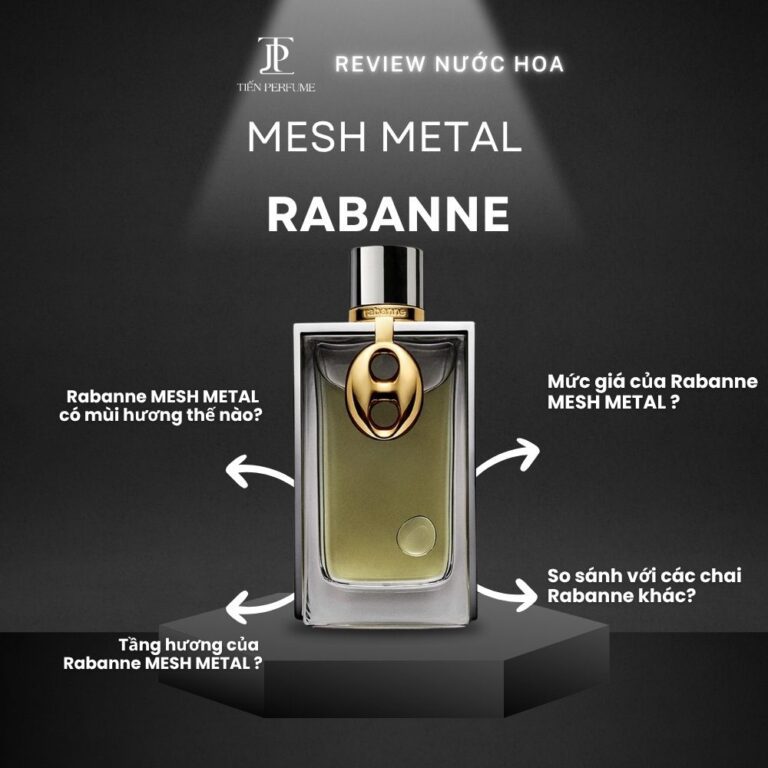 Review nước hoa Rabanne MESH METAL _ Tiến Perfume