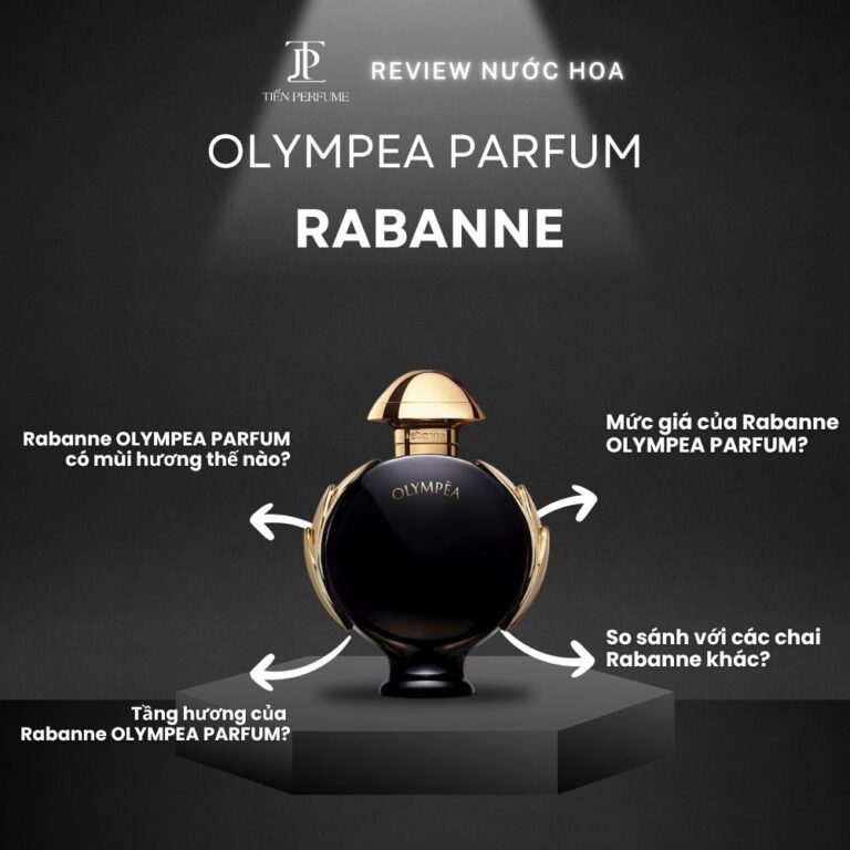 Review nước hoa Rabanne OLYMPEA PARFUM _ Tiến Perfume