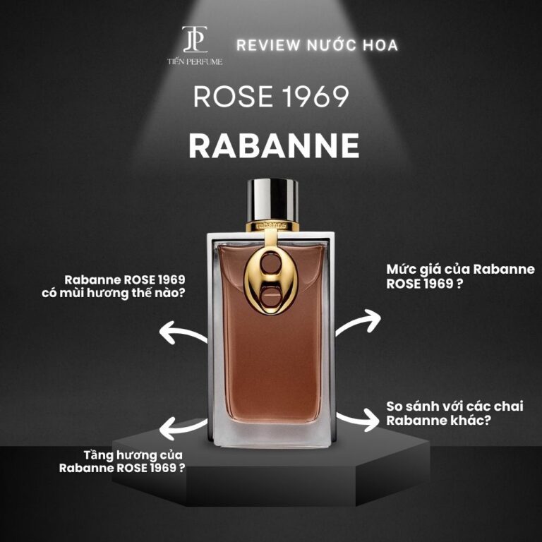 Review nước hoa Rabanne ROSE 1969 _ Tiến Perfume