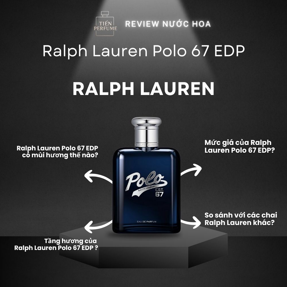 Review nước hoa Ralph Lauren Polo 67 EDP _ Tiến Perfume