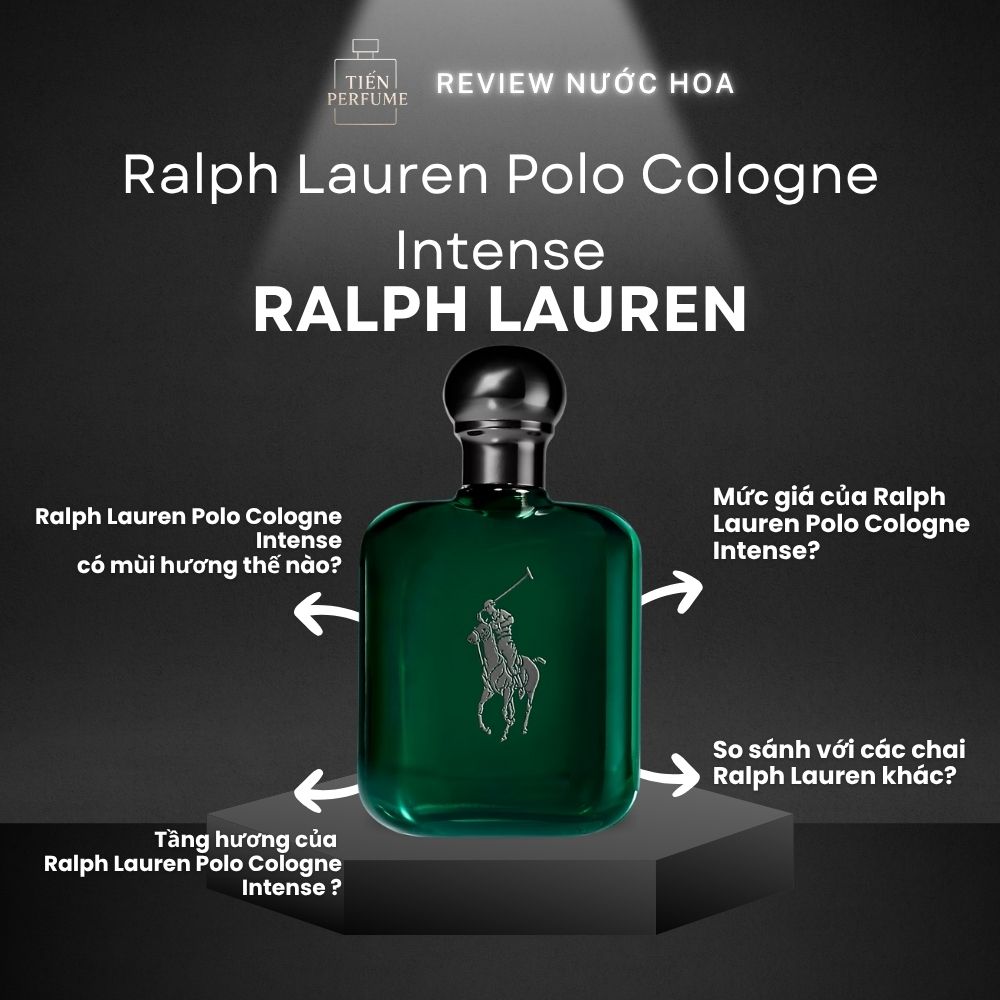 Review nước hoa Ralph Lauren Polo Cologne Intense _ Tiến Perfume