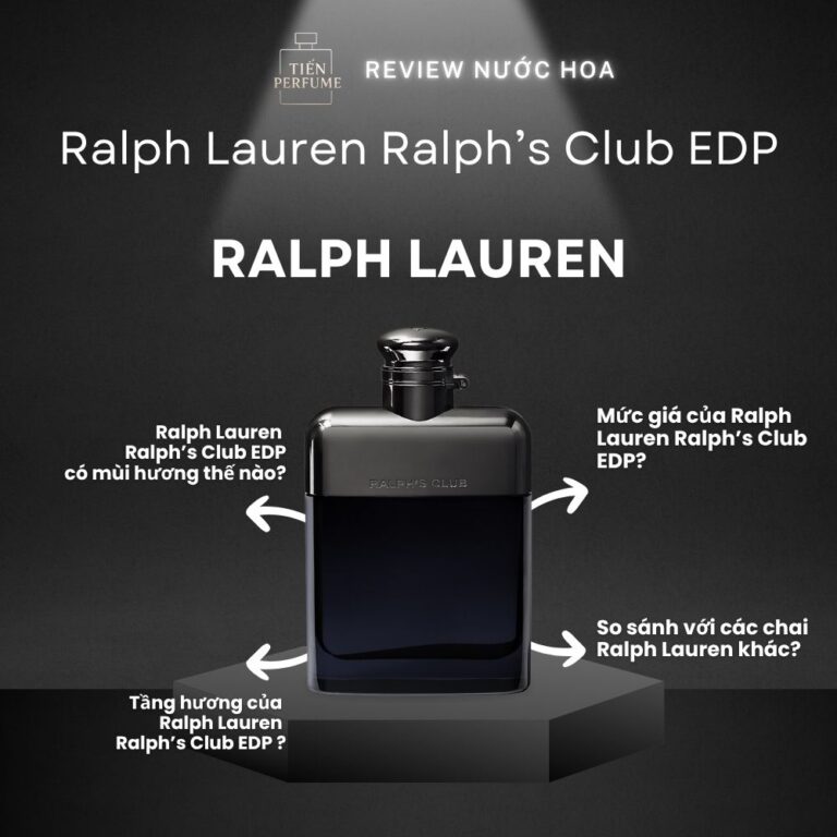 Review nước hoa Ralph Lauren Ralph’s Club EDP _ Tiến Perfume