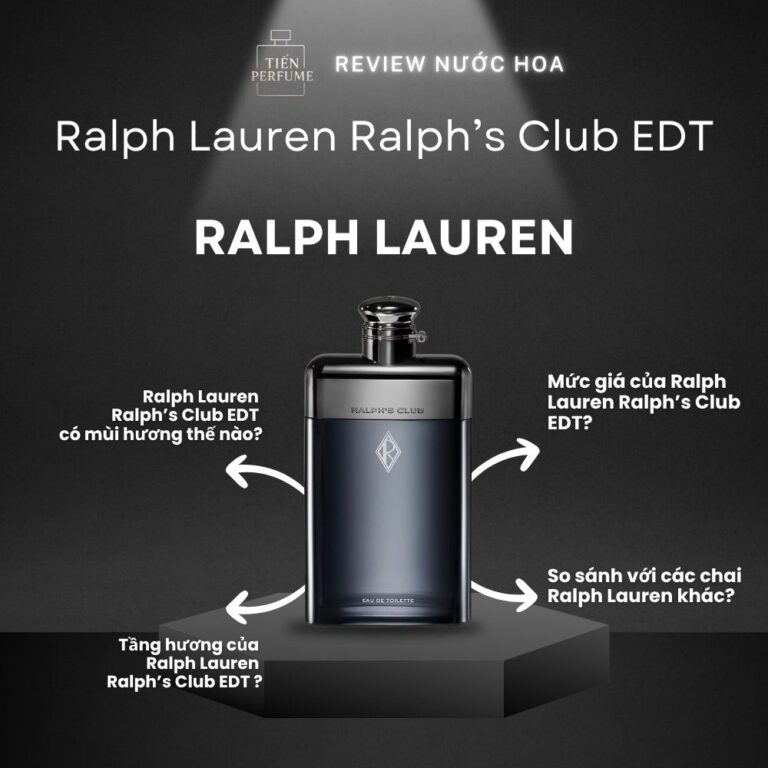 Review nước hoa Ralph Lauren Ralph’s Club EDT _ Tiến Perfume